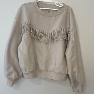 GAP Fringe Sweatshirt